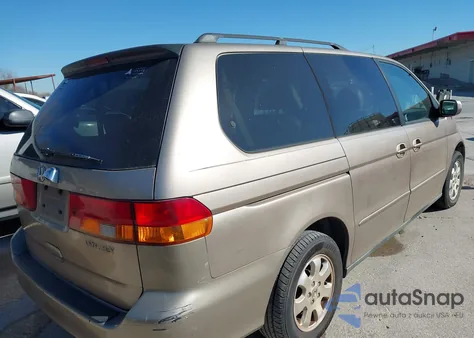 2004 Honda Odyssey Ex-L from USA, damaged, VIN 5FNRL18714B084200